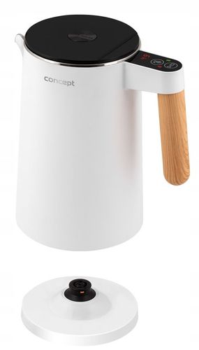 Czajnik elektryczny double wall 1,5 l biały RK3300 na Arena.pl