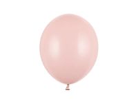 Balony lateksowe delikatne mgliste różowe strong, 27 cm 100 szt.