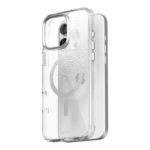 Moshi iGlaze MagSafe - Etui iPhone 16 Pro Max (Mist White) zdjęcie 1