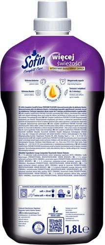 Sofin Płyn do Płukania Tkanin Mix 360pr 1,8l x5szt na Arena.pl