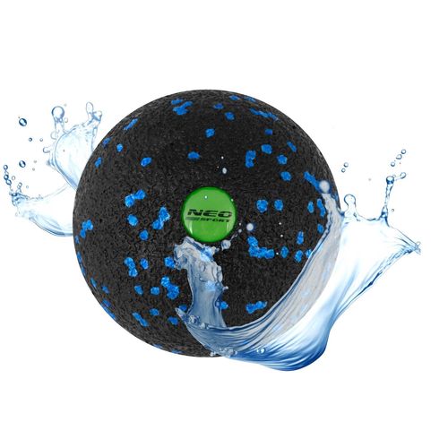 Piłka do masażu i fitness NS-965 czarno-niebieska na Arena.pl