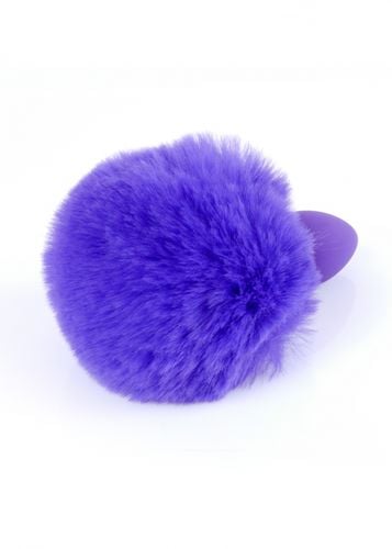 plug jewellery silicon plug   bunny tail   purple na Arena.pl