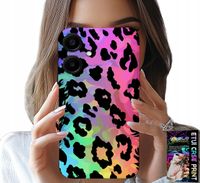 ETUI DO SAMSUNG GALAXY A06 5G - KOLOROWA TĘCZOWA PANTERKA PLECKI SZKŁO