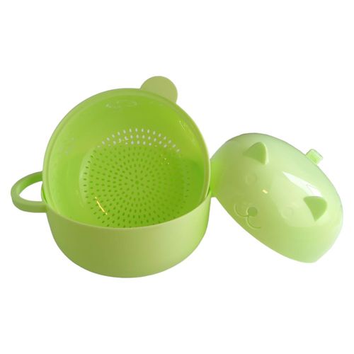 Miska z Sitkiem Cedzak Do Makaronu 2000ml Zielony na Arena.pl