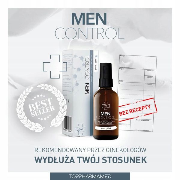 MEN - CONTROL spray 50 ml zdjęcie 2