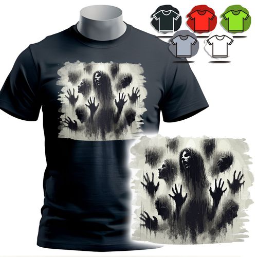 KOSZULKA T-SHIRT MĘSKI WZORY DO WYBORU - ZOMBIE - 3XL na Arena.pl