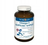 Norsan Omega-3 kapsułki z naturalnym olejem rybim