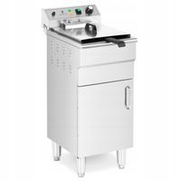 Frytownica 13 l - 5000 W szafka kurek ROYAL CATERING RCPKF 13DSH