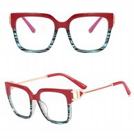 SOLIDNE Damskie Okulary Zerówki do KOMPUTERA Blue Light UV OPRAWKI Flexy OC