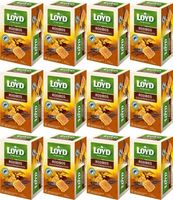 Herbata ziołowa w kopertach Loyd Rooibos miód i wanilia 20szt x12
