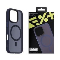 NEXT ONE Etui Mist Shield MagSafe iPhone 16 Pro midnight blue