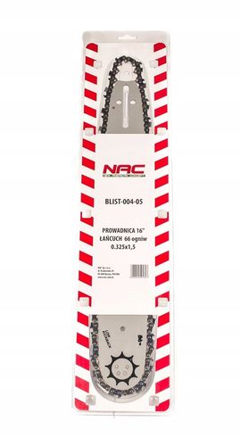 PROWADNICA DO PIŁY 16" NAC + ŁAŃCUCH ORYGINAŁ na Arena.pl