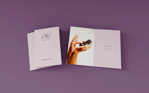 handy oh! vibrator - interaktywna technologia resotouch, fioletowy na Arena.pl