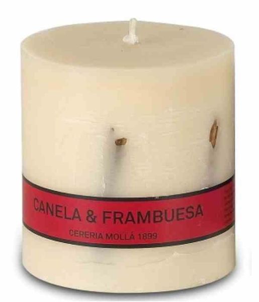 Świeca Asturias 8cm. Cinnamon-raspberry zdjęcie 1