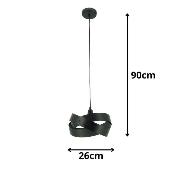 Nowoczesne Lampy Wiszące Avia 2937/Z-B-1 LW1 CZ zdjęcie 4