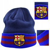 Czapka Zimowa FC Barcelona 25/26 licencjonowana Herb Logo Dla Dorosłych