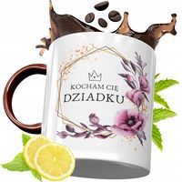 Kubek Bordowy Dla Dziadka Na Urodziny Prezent Z Nadrukiem Ze Zdjęciem