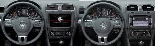 RADIO NAWIGACJA GPS ANDROID VW GOLF V VI 2003-2012 USB WIFI CARPLAY 2/64GB na Arena.pl