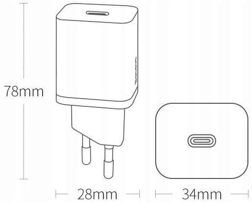 Baseus Super Si 1C szybka ładowarka PD USB-C 30W zdjęcie 7