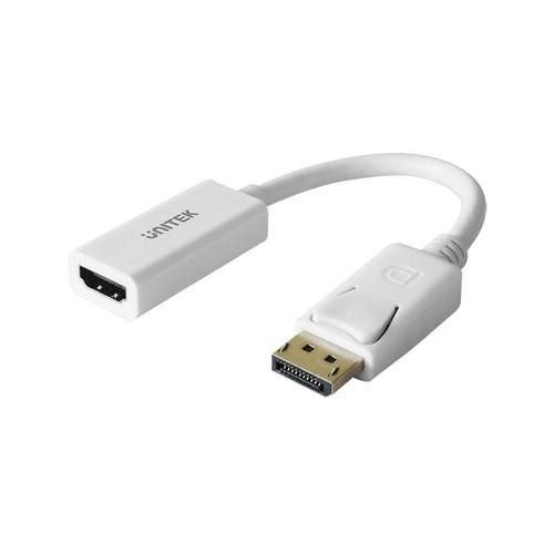 Adapter Unitek DisplayPort - HDMI 4K 20cm biały na Arena.pl