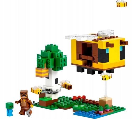 LEGO Minecraft Pszczeli ul 21241 + Plaża zółwi 30432 na Arena.pl