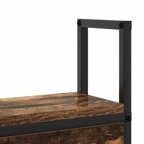 Szafka z Ładowaniem Wędzony dąb 140 cm Materiał drewnopochodny na Arena.pl