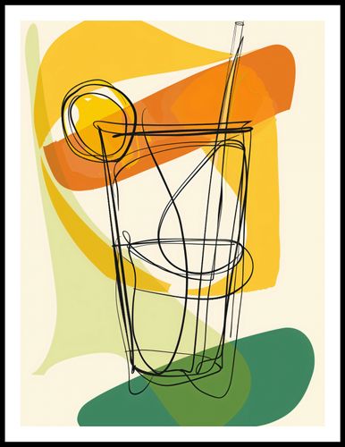 Plakat 60x80cm Koktajl Artystyczny na Arena.pl