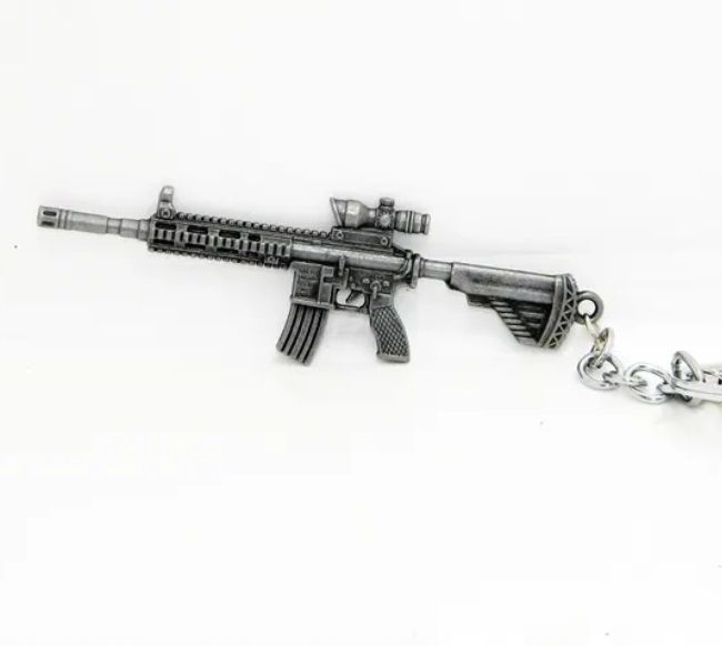 Breloczek PLAYERUNKNOWN'S BATTLEGROUNDS CS Karabin M416 Luneta Delta Force zdjęcie 5