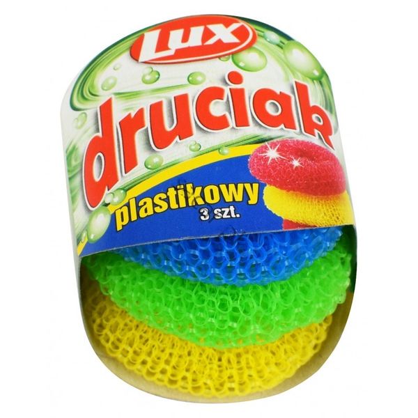 druciak plastikowy 3szt. LUX zdjęcie 1