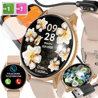 ZEGAREK smartwatch POLSKIE MENU ROZMOWY SPORT SMART WATCH DAMSKI PRO WATCH