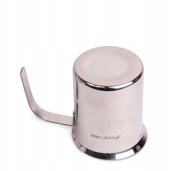 SPIENIACZ DO MLEKA UBIJAK 400ml STALOWY KAMILLE zdjęcie 10