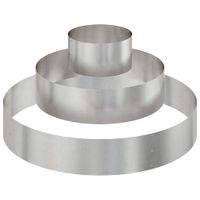 Doniczka ogrodowa Srebrny 120 x 120 x 20 cm stal nierdzewna