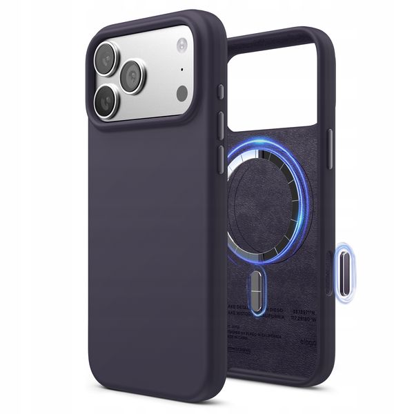 Etui Elago Magsafe Silicon Case do iPhone 17 PRO Max Deep Purple zdjęcie 1