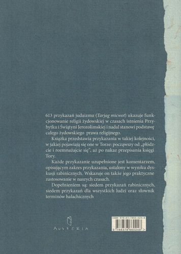 613 Przykazań Judaizmu - oprawa miękka na Arena.pl