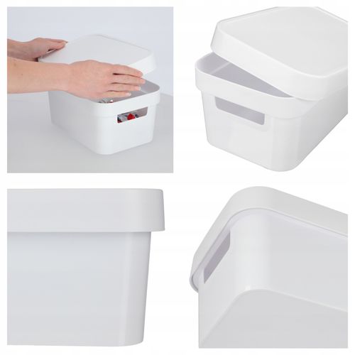 Curver 229113 pojemnik INFINITY biały z przykrywką na Arena.pl