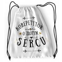 Plecak Sportowy Szkolny Korepetytora Worek Torba Z Nadrukiem Ze Zdjęciem