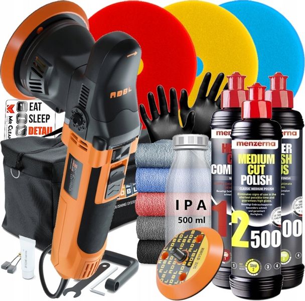 ADBL ROLLER D09125-01 POLERKA MASZYNA POLERSKA POLEROWANIE AUTA 125 MM zdjęcie 6