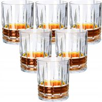 2 x Szklanki do whisky 320 ml zestaw 6 szklanek do drinków komplet Krisberg