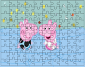 Puzzle Świnka Peppa