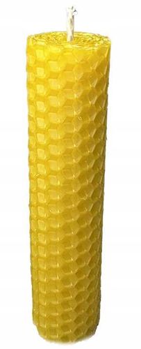 świeca z wosku pszczelego - 1 szt. na Arena.pl