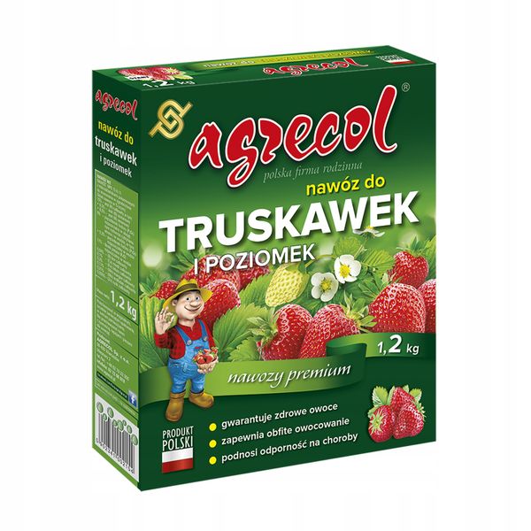 Nawóz do truskawek i poziomek 1,2kg zdjęcie 1
