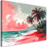 Obraz do salonu sypialni biura spa hotelu,Pastelowa 30x20