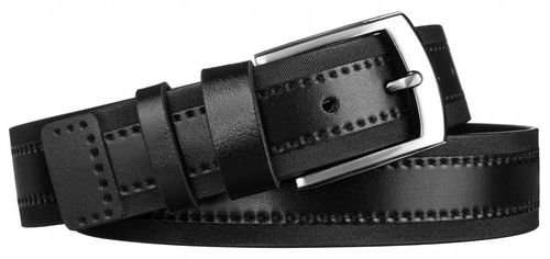 męski pasek ze skóry naturalnej - rovicky 120 na Arena.pl
