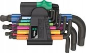 WERA 950/9 Klucze imbusowe L krótkie HEX+ 1,5-10mm
