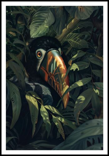 Plakat 68x101cm Skryty Tukan na Arena.pl