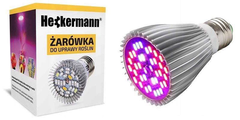 ŻARÓWKA DO WZROSTU UPRAWY ROŚLIN E27 40x LED 30W zdjęcie 6