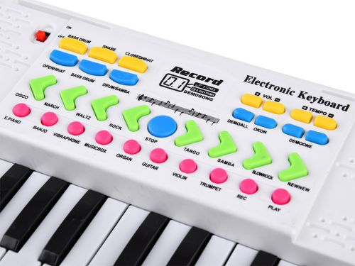 ZABAWKOWEY MINI KEYBOARD  DLA DZIECI  MIKROFON na Arena.pl