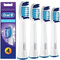 4st Końcówka do szczoteczki BRAUN Oral-B Pulsonic Oryginał Clean soniczna
