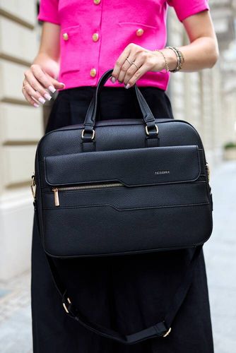 torba damska na laptopa ze skóry ekologicznej - peterson na Arena.pl