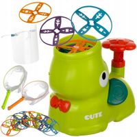 Wyrzutnia Latających Dysków Zabawka Powietrzna dla Dzieci Latające Dyski